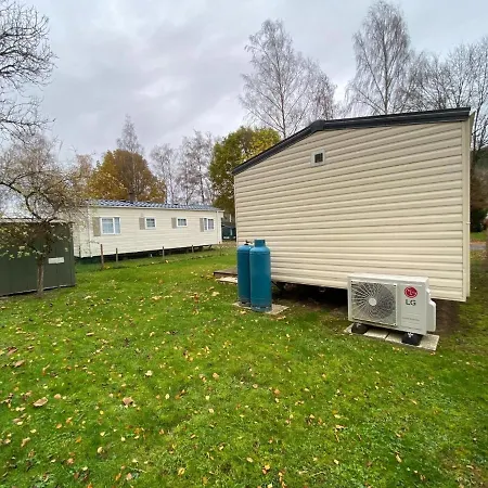 Residential Caravan In Within A Campsite In The Middle Of Nature Holiday home