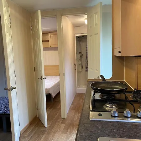 Residential Caravan In Within A Campsite In The Middle Of Nature Holiday home *