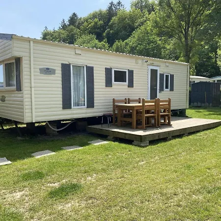 Residential Caravan In Within A Campsite In The Middle Of Nature Holiday home